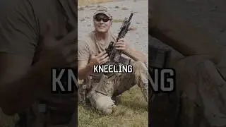 Former Green Beret Shows How To Be Accurate While Kneeling #youtubeshorts #reels #military #tips