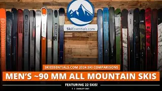 2024 Mens 90 mm All-Mountain Ski Comparison with SkiEssentials.com