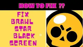 #brawlstars #action HOW TO FIX BLACKSCREEN PROBLEM IN BRAWL STAR ⭐ | FING 24 😎🆒