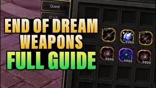 End Of Dream(EOD) Weapons | Beginners Guide | Dragon Nest SEA