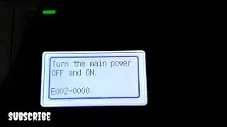 Cara Clear Error 001,002 Pada Mesin Fotocopy Canon ir 1435