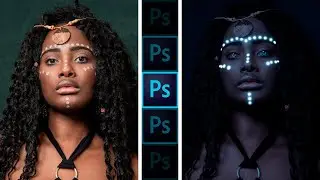 Photoshop Manipulation | Photo Processing in a Mysterious Style