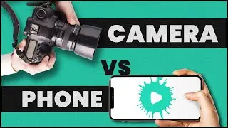 Filming on a camera Vs Filming on a smart phone. Whats the difference?