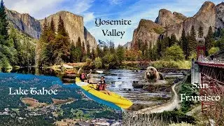 ❤️ San Francisco to ⛰Yosemite and 🛶 Lake Tahoe 🚘 During The Best Road Trip 🌎