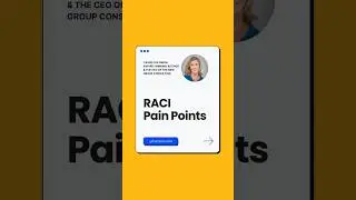 RACI chart pain points #shorts #raci #podcast