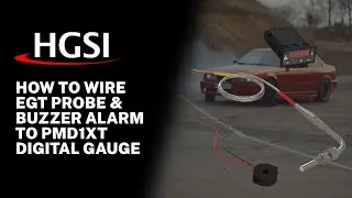 How to Wire EGT Probe & Buzzer Alarm to PMD1XT Digital Gauge