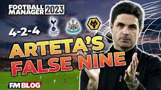 4-2-4 Artetas False Nine (Stingteta F9) | Tactics Talk | FM23