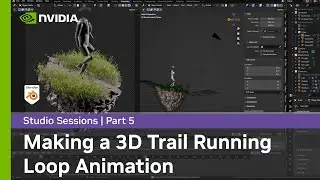 Making a 3D Trail Running Loop Animation w/ Alexandre Albisser Part 5: Character Design & Texturing