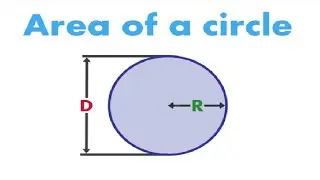 Calculate the Area of a circle from Radius or Diameter