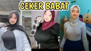 CEKER BABAT 😍 ( CEWE KERUDUNG BOBA PADAT ) | HIJAB TOBRUT