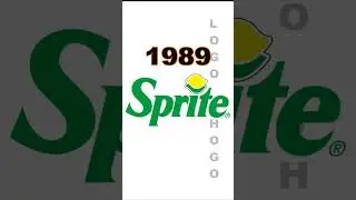 Sprite Logo Evolution #sprite #evolution #viral #youtubeshorts