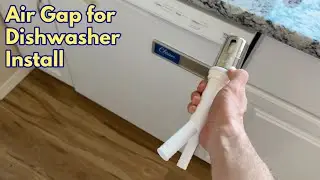 Air Gap for Dishwasher Install