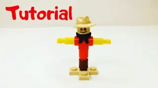 Lego Пугало огородное. (Tutorial)