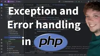 Exception and Error handling in PHP