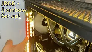 How to use JRGB and Jrainbow LEDs on Motherboards