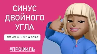 СИНУС ДВОЙНОГО УГЛА ? / тригонометрические выражения #профиль #егэ