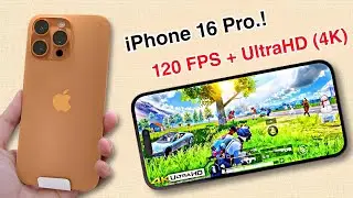 iPhone 16 Pro Pubg Test - Graphics Test.! Bionic A18 Pro.!💪