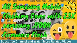 All Samsung Mobile Flashing with Z3X | J100H Firmware Flash with Z3X box free tool done | gsm indus