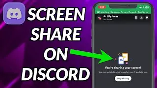 How To Share Screen On Discord Mobile iPhone