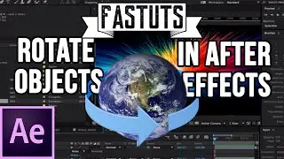 Rotate Objects in Adobe After Effects