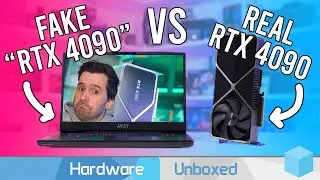 Wait, How Much Slower!? - RTX 4090 Desktop vs RTX 4090 Laptop