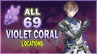 All 69 Violet Coral Locations in Wuthering Waves - XIangli Yao Ascension Material