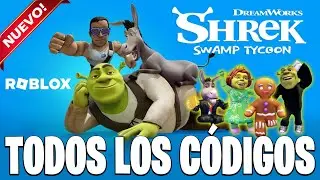 TODOS los CÓDIGOS de 💚 SHREK SWAMP TYCOON 💚 activos / NEW UPDATE / ROBLOX 2024 / TilloASR