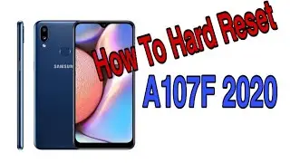 Samsung A10S (SM-A107F) Hard Reset 2020