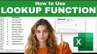 How to Use the LOOKUP Function in EXCEL (Easy LOOKUP Tutorial for Excel!)