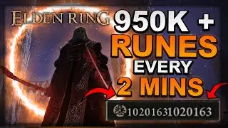 Elden Ring -  *NEW* BEST ELDEN RING RUNE FARM! AFTER PATCH 1.04! 90 MILLION RUNES EVERY 1 HOUR!