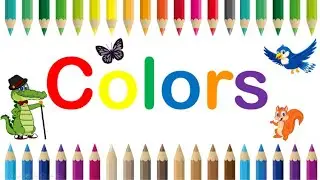 Colors | Learn the names of colors | Colors for kids | Educational video colors | color flashcards