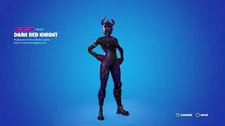 Fortnite Dark Red Knight Skin Preview !!! 😱