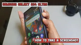 How to take a screenshot on Samsung Galaxy S24 Ultra