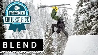 The 2018 LINE Blend Skis -- Unique Flex and Feel for a Wider Park Ski Unlike Anything Else