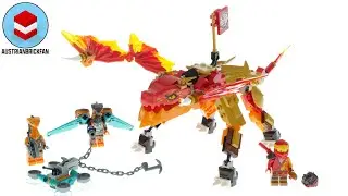 LEGO Ninjago 71762 Kai´s Fire Dragon EVO - LEGO Speed Build Review