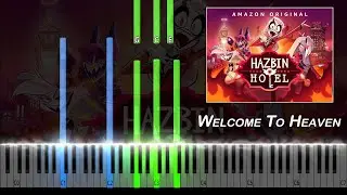 Hazbin Hotel - Welcome To Heaven Piano Tutorial