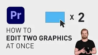 How to edit two graphics at once