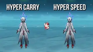 Arlecchino Hyper Carry vs Hyper Speed Teams Comparison & Damage Showcases!! Which Team is Superior??