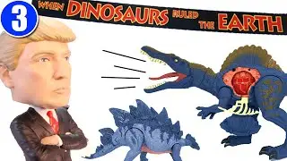 Dinosaurs Make Jurassic World Park Great Again! E3 - TOY DINOSAURS