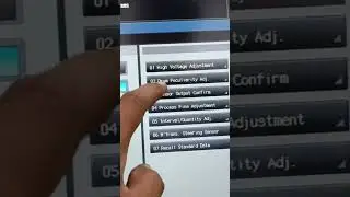 MDIA adjustment in #konicaminolta #shortvideo #shorts #printing #smartphone #colors #printer