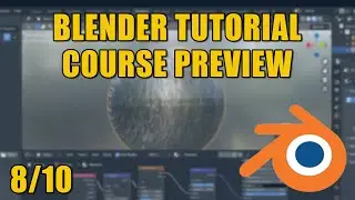 Blender 3.3: Creating a metal shader (*FULL COURSE IN DESCRIPTION*)