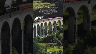 The truth about the Harry Potter bridge Glenfinnan in Scotland #shorts