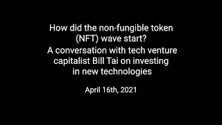 How did the non-fungible token (NFT) wave start?