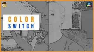 Switch Between Colors DaVinci Resolve