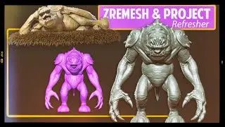 ZRemesh and Project History Refresher - in conjunction with OR alternative to ProxyPose!