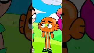 Teen Titans GO X Amazing World of Gumball & FNAF #teentitansgo  #fnaf #Gumball #shorts #colorswap