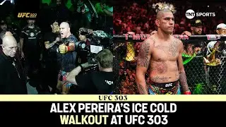 AURA! Alex Pereira with the COLDEST walkout at #UFC303 🥶 | Alex Pereira vs. Jiří Procházka 🔥