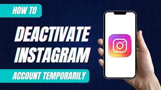 How to Deactivate Instagram account | Delete Instagram account