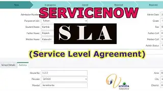 SLA (Service Level Agreement) Servicenow in telugu