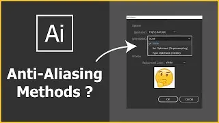 Art Optimized vs Type Optimized Anti Aliasing Methods in Illustrator CC